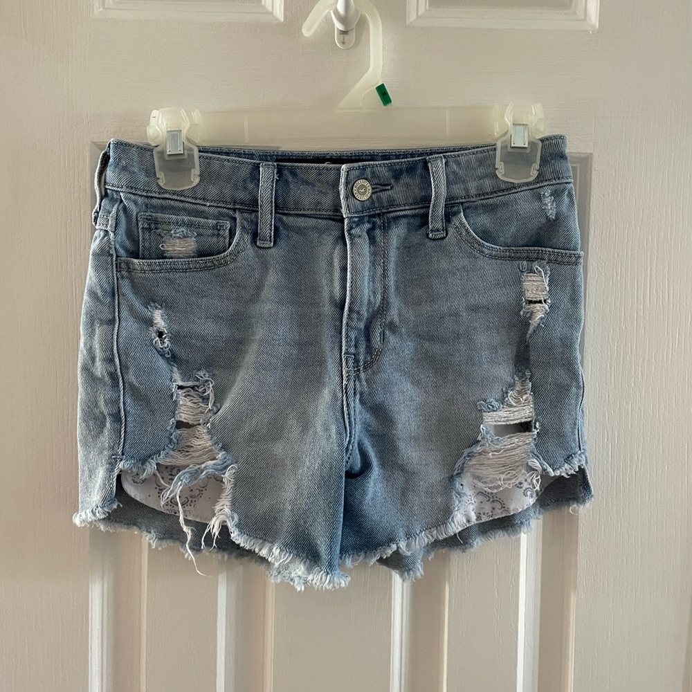Hollister High-Rise Jean Shorts